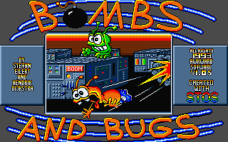 Bombs and Bugs atari screenshot